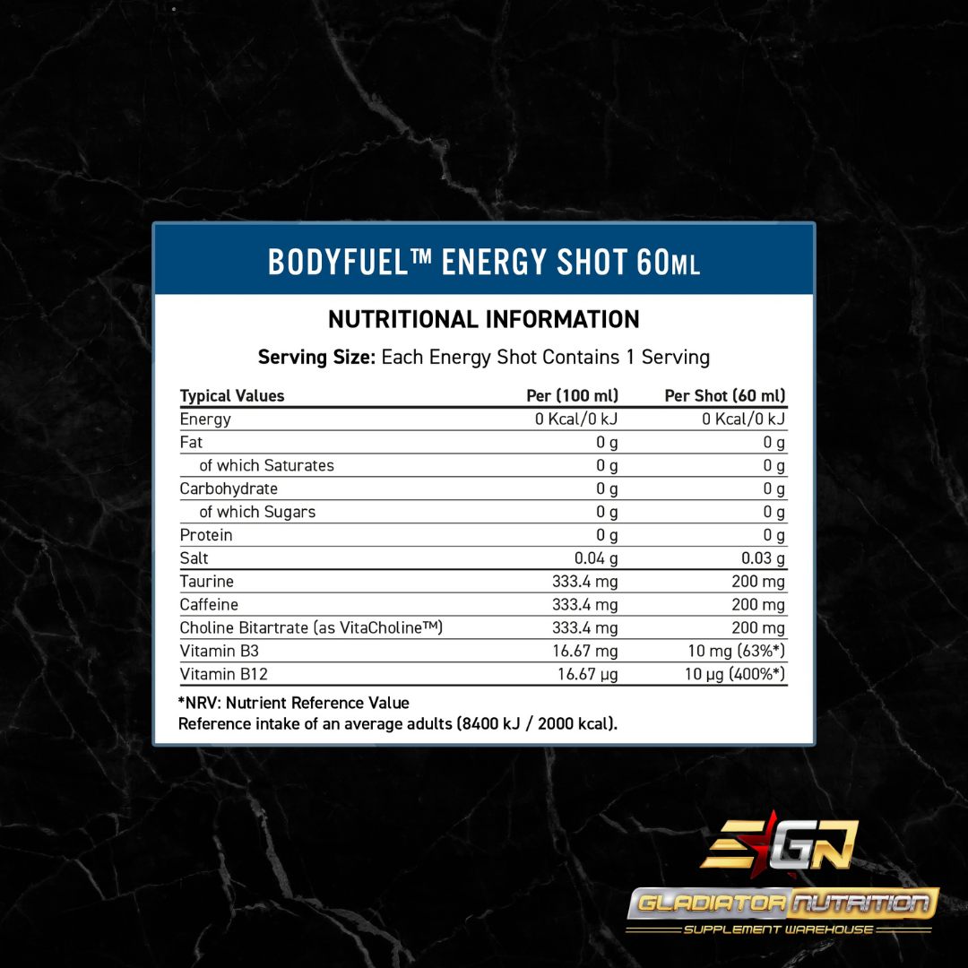 Applied Nutrition Body Fuel Energy Shots