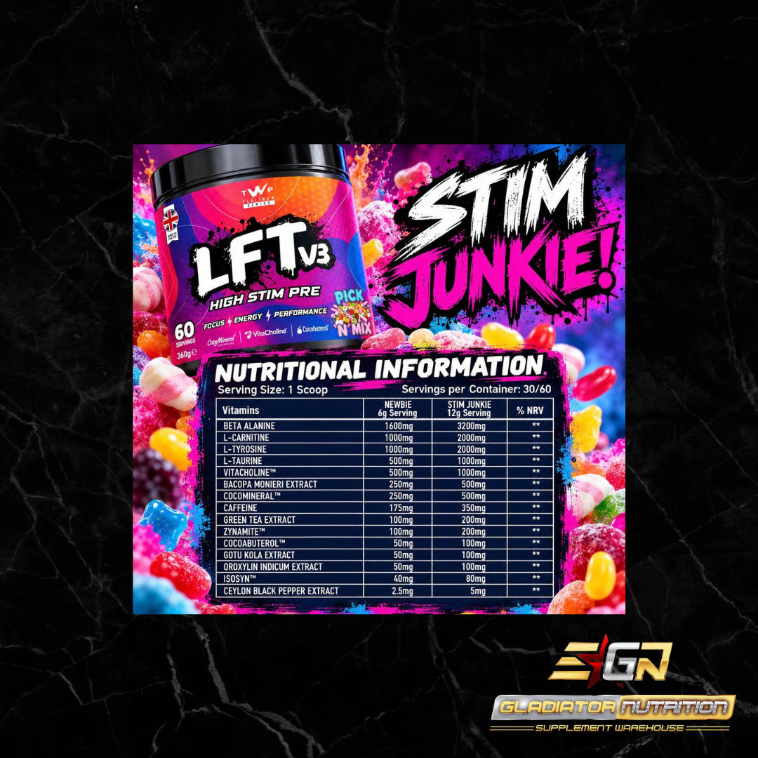 TWP LFT V3 Extreme Stim Pre Workout