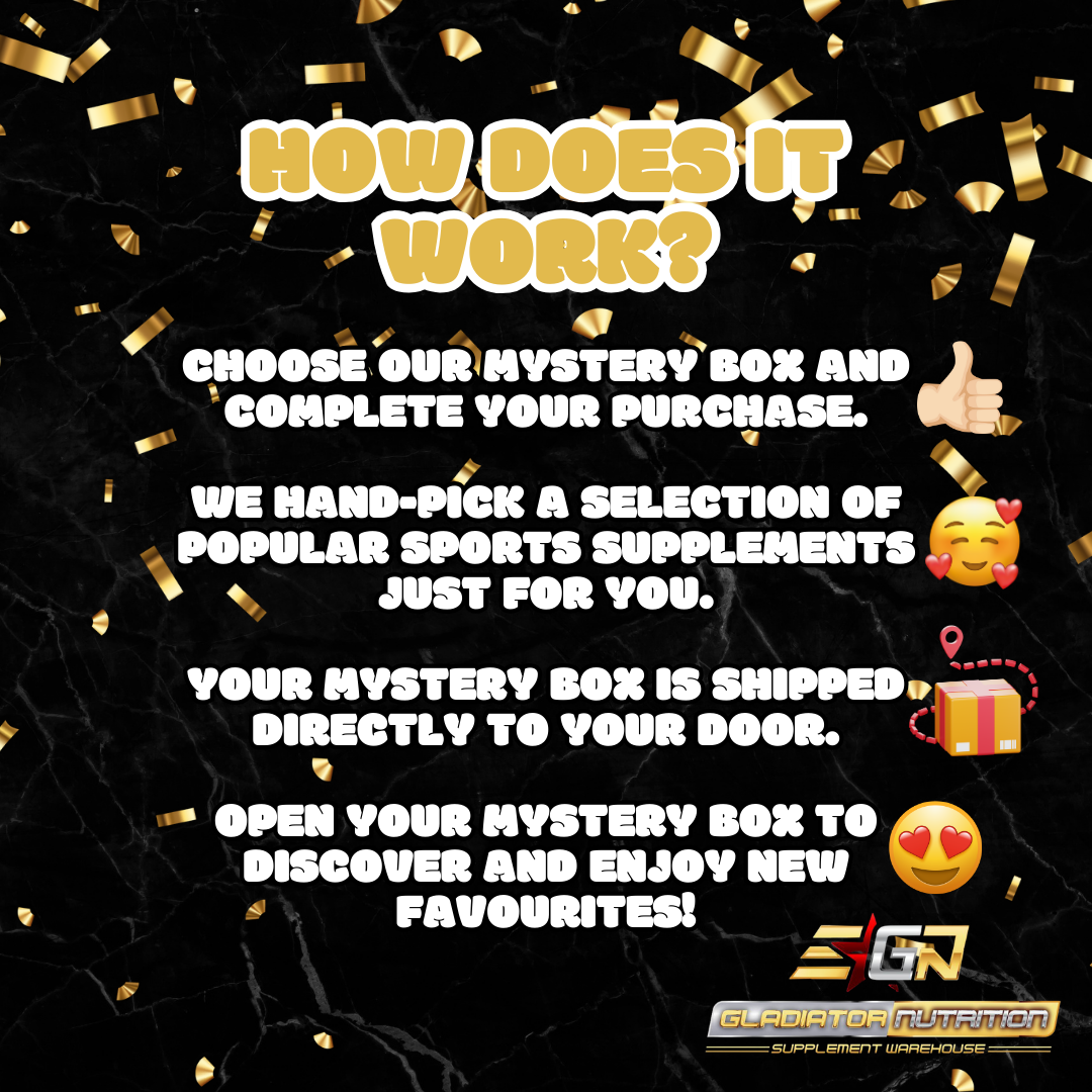 Gladiator Nutrition Sports Supplement Mystery Box