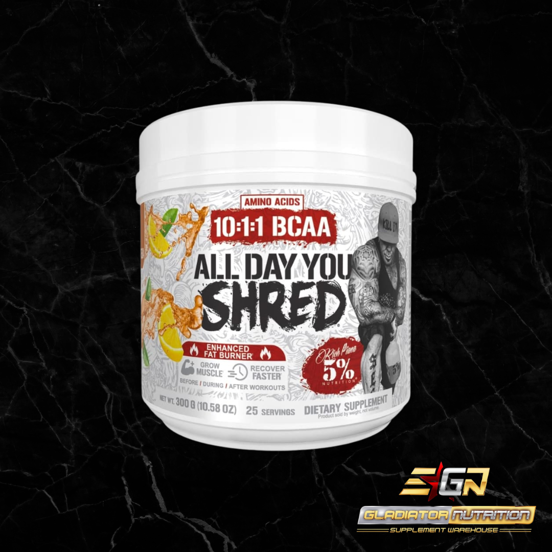 Rich Piana 5% All Day You Shred BCAA/EAA Fat Burner