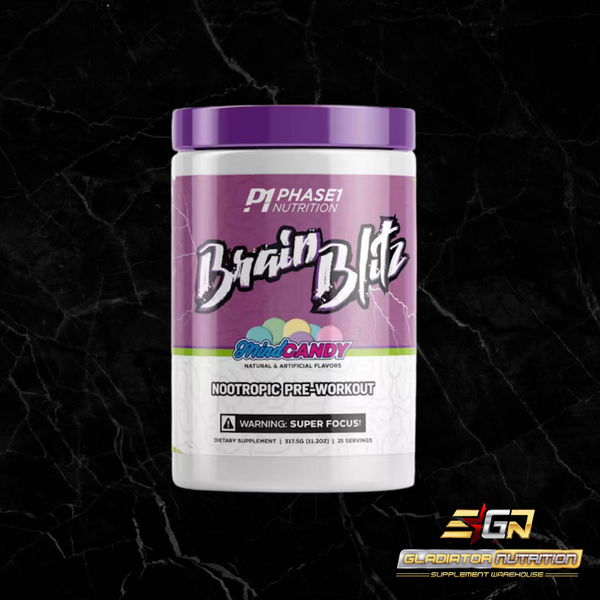 Pre Workout Phase 1 Brain Blitz Gladiator Nutrition LTD