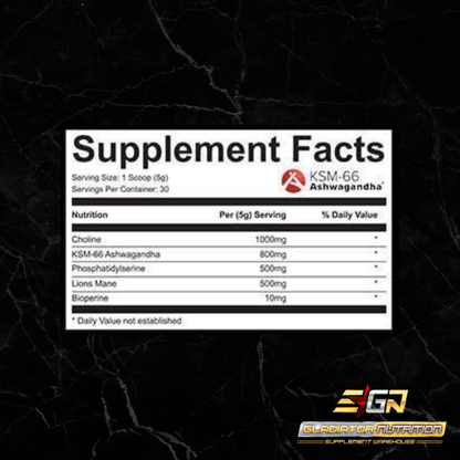 Strom Sports Support Max Neuro Nootropic