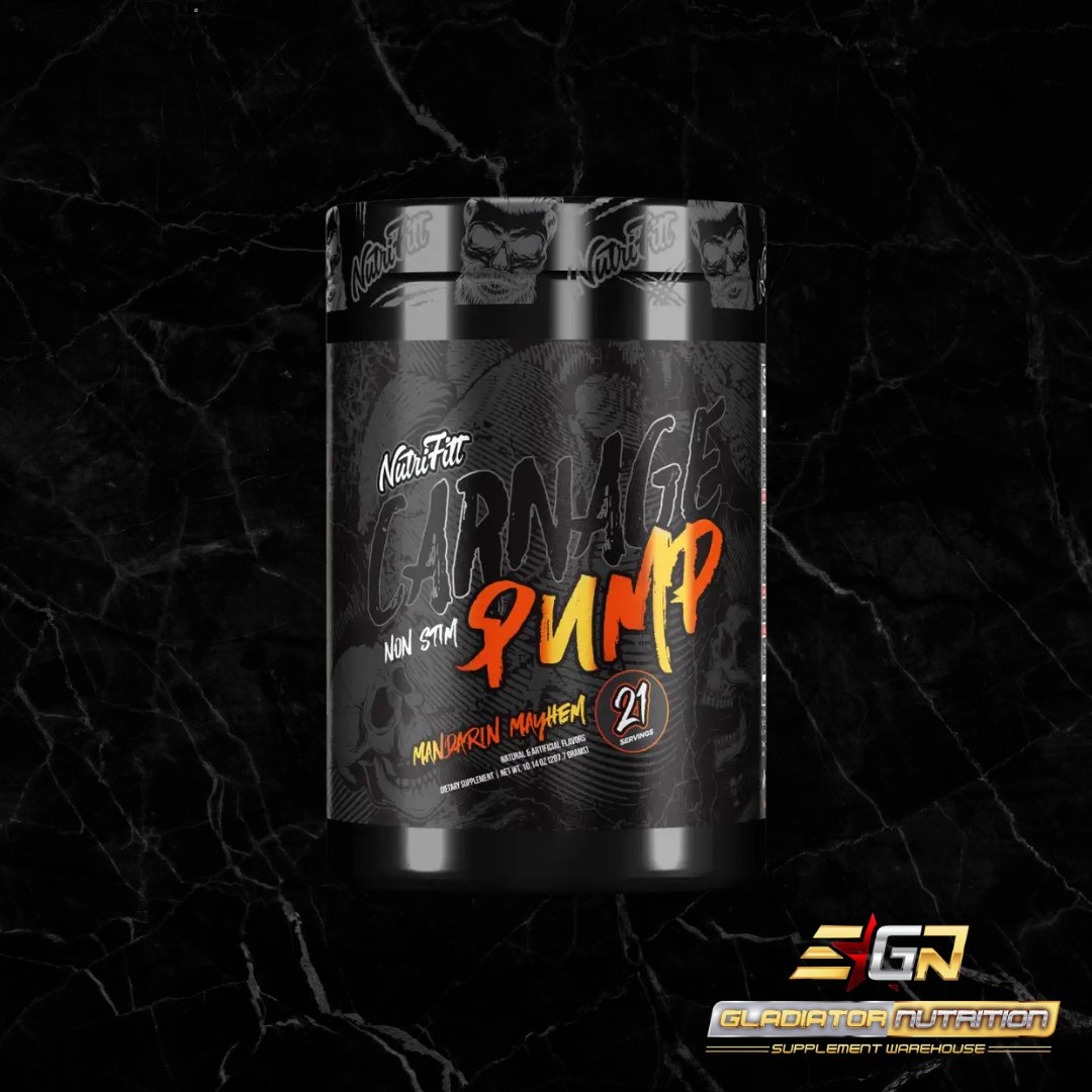 NutriFitt Carnage Non-Stim Pre Workout