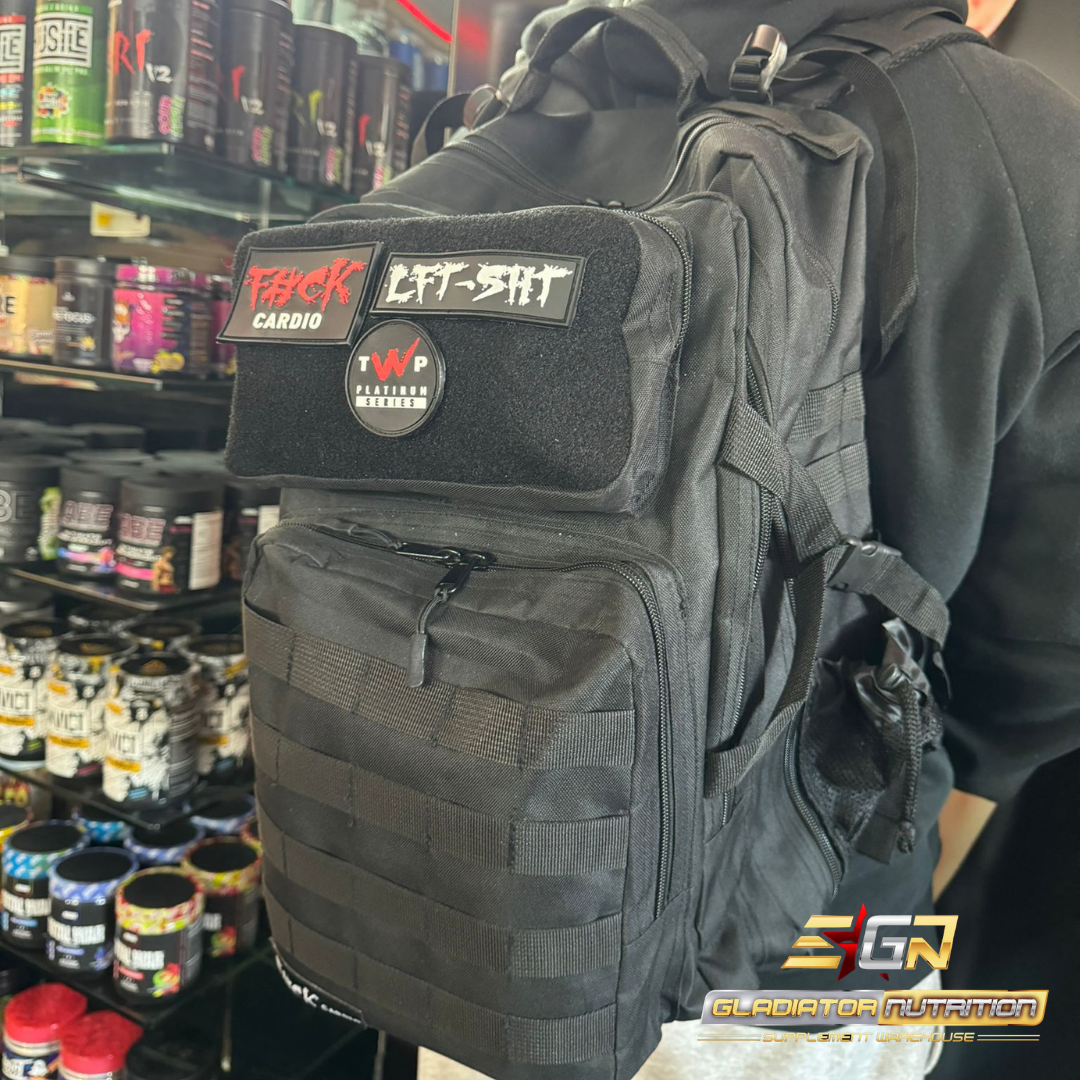 TWP Nutrition Tactical Gym Back Pack