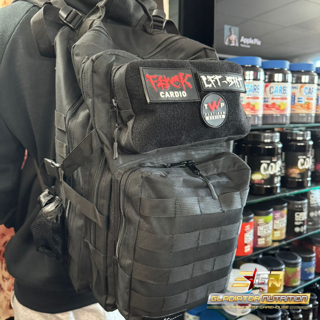 TWP Nutrition Tactical Gym Back Pack