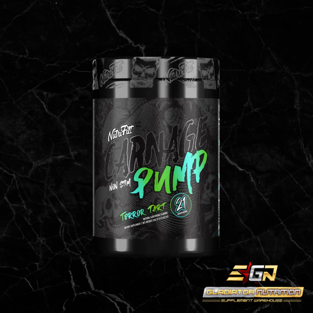 NutriFitt Carnage Non-Stim Pre Workout