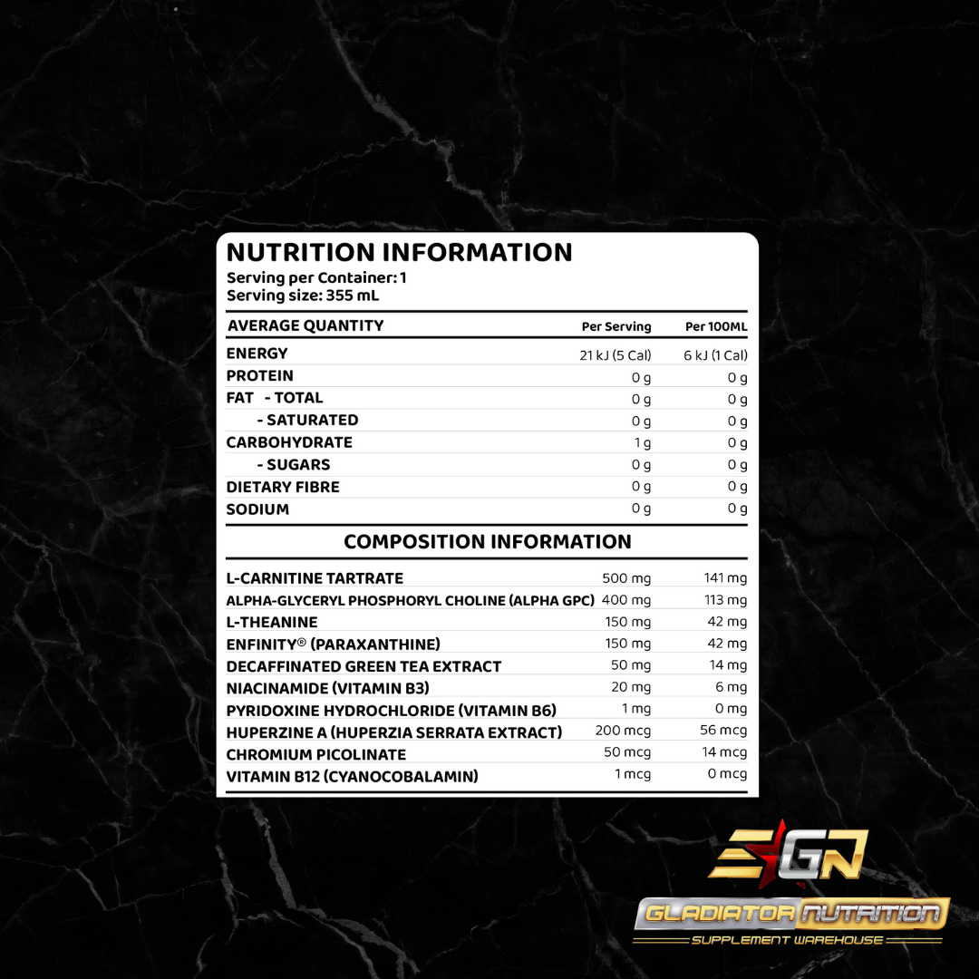 EHP Labs OxyShred Infinity Energy Drink