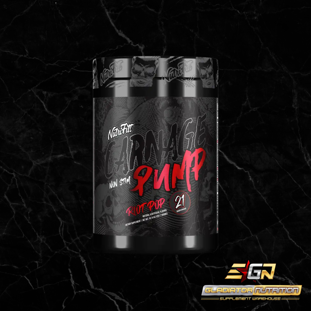 NutriFitt Carnage Non-Stim Pre Workout