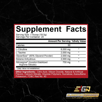 Rich Piana 5% Full AF Pre Workout