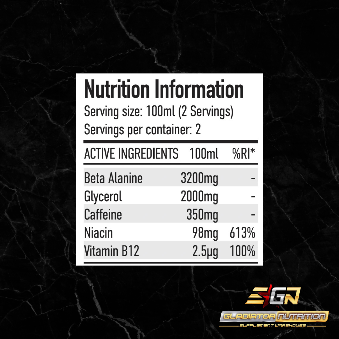 Per4m Energy Shot Pre Workout