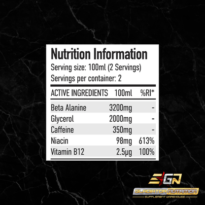 Per4m Energy Shot Pre Workout
