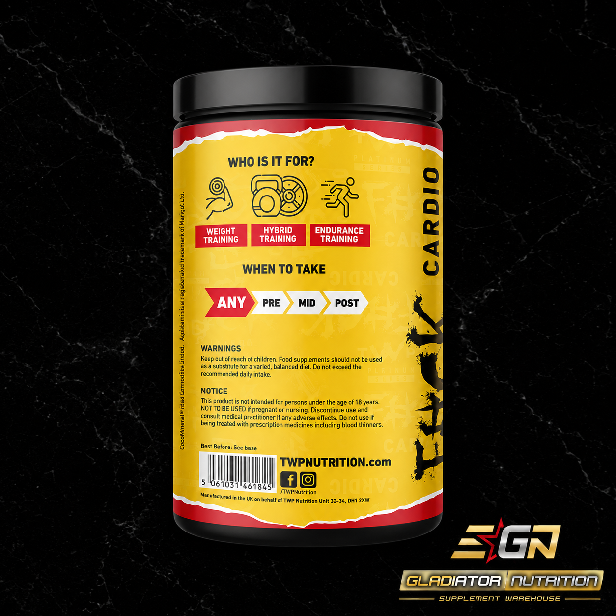 TWP Replenish - Carb/Hydration Formula